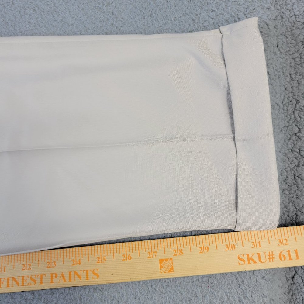 Polo Golf Ralph Lauren Pants Men's Size 35 x 32 Pleated Cuffed Beige - Picture 13 of 13